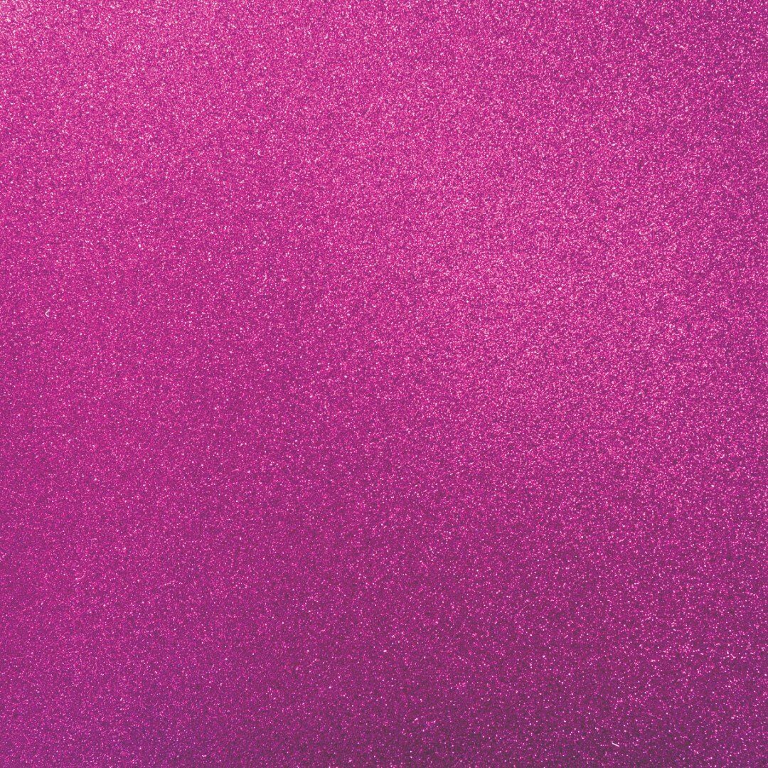 Kaisercraft Glitter Cardstock - Magenta