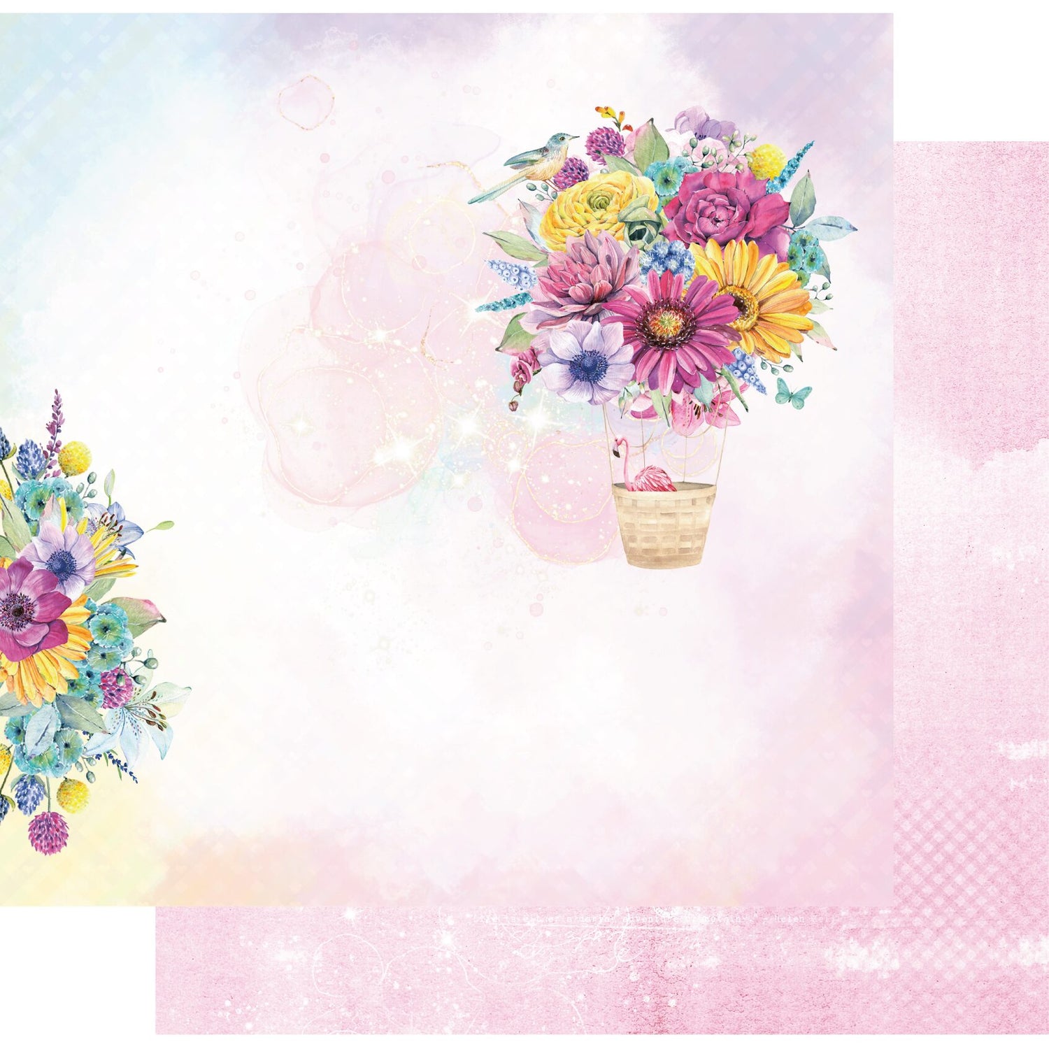 Uniquely Creative Flowering Utopia - Happy Paper