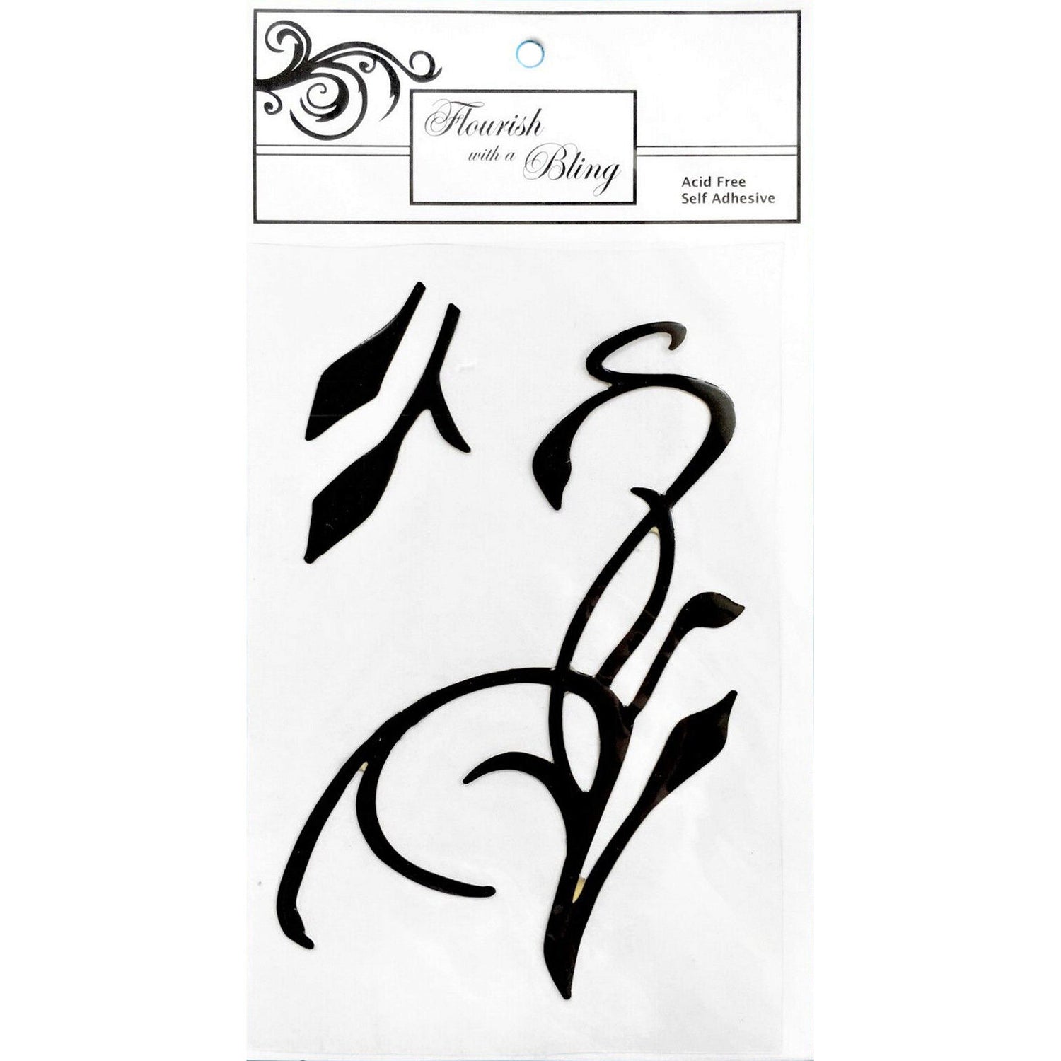 FWAB Jessie Metalic Flourish - Black