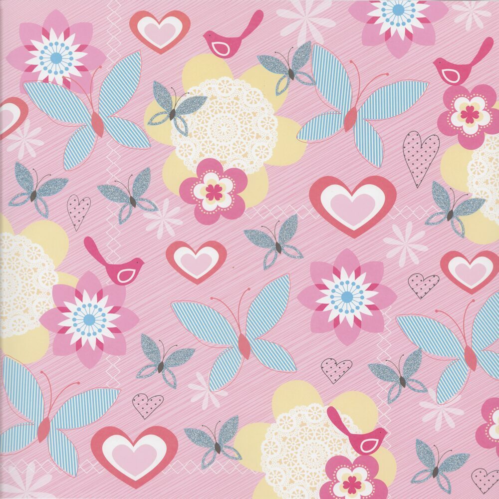 Grant Archival 12x12" Speciality Paper - Kaleidoscope Skies (Glitter)