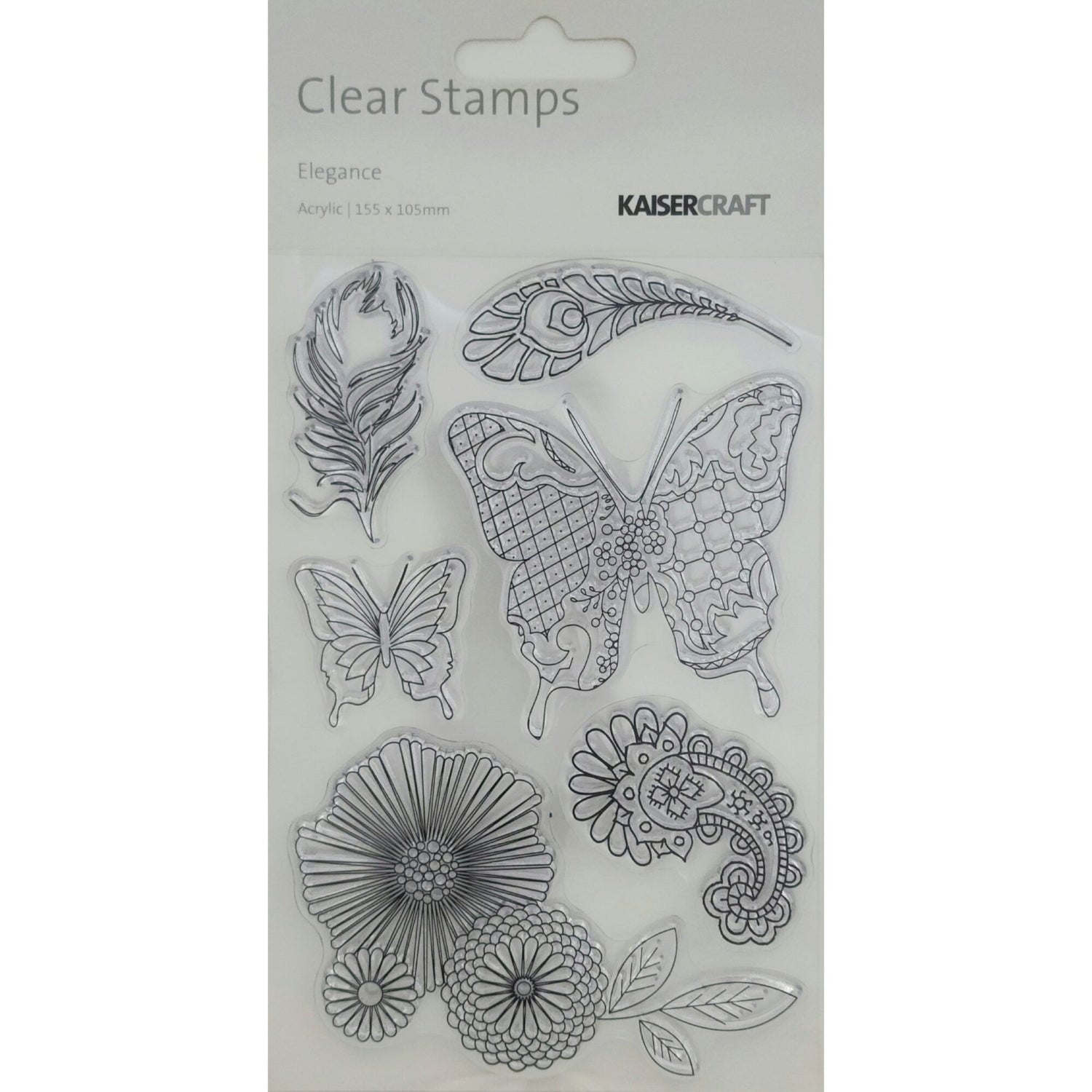Kaisercraft Acrylic Stamp - Elegance
