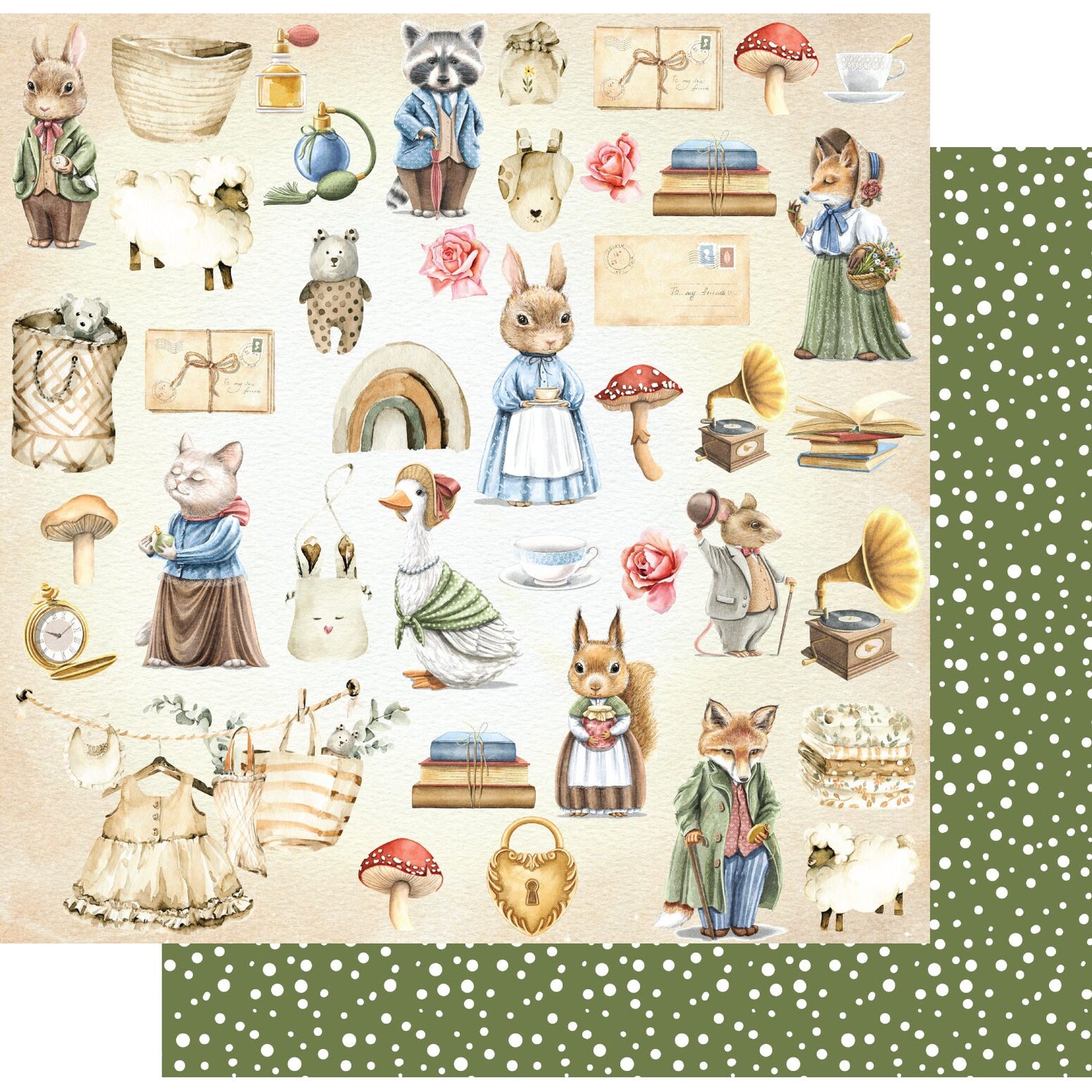 Uniquely Creative The Story Garden - Characters Paper