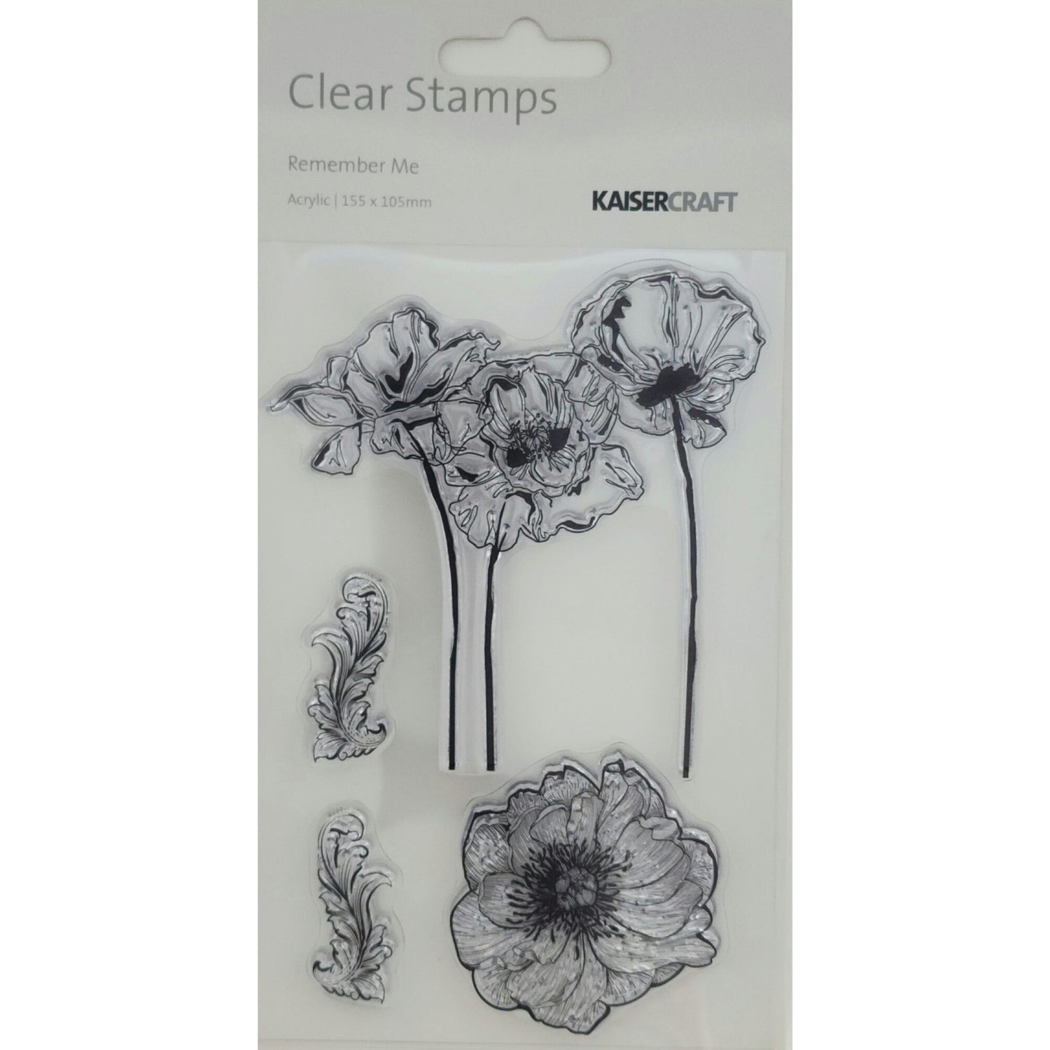 Kaisercraft Acrylic Stamp - Remember Me