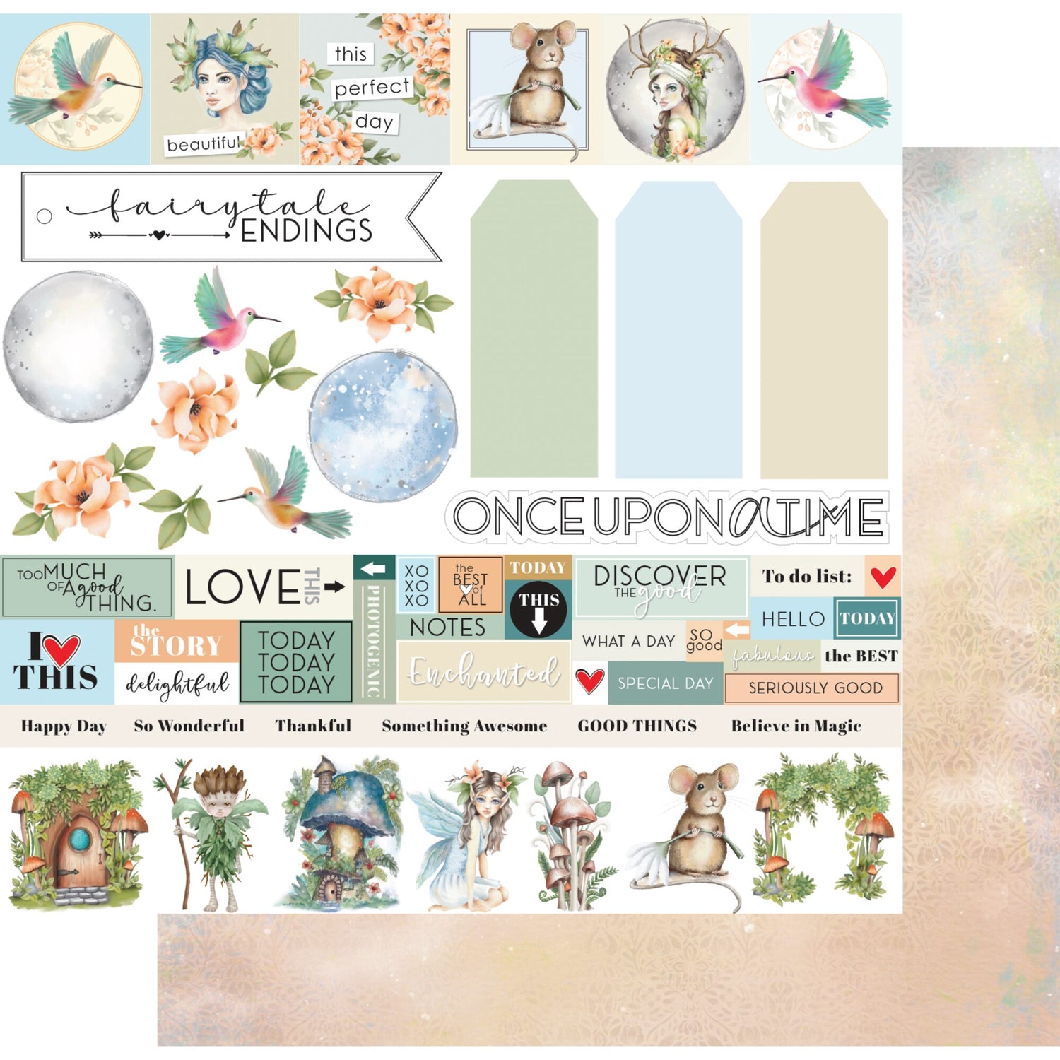 Uniquely Creative Enchanted Forest - Once Upon a Time Paper