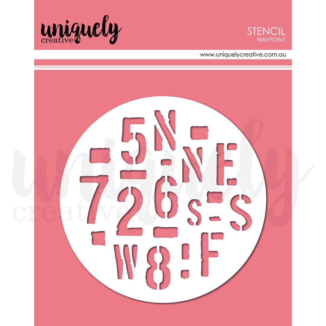 Uniquely Creative Stencil - Waypoint
