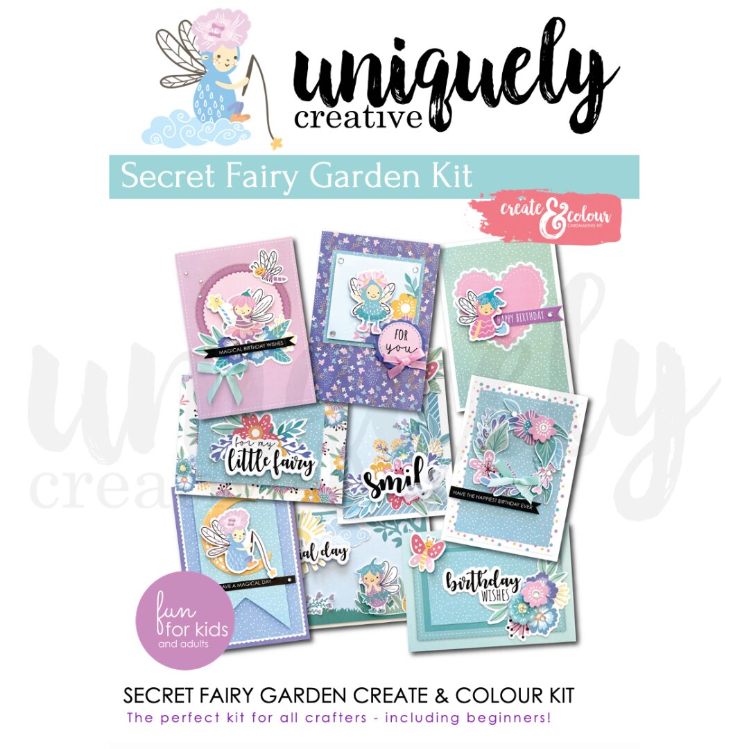 Uniquely Creative Cardmaking Kit - Secret Fairy Garden