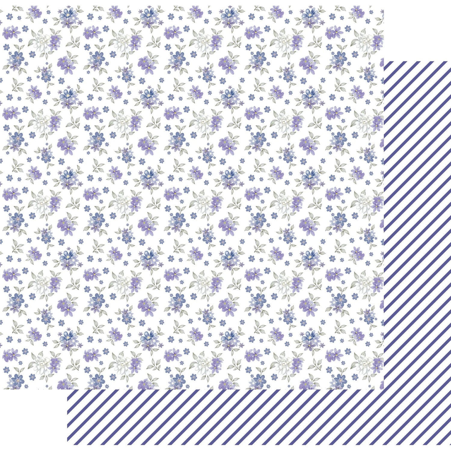 Uniquely Creative Indigo & Violet - True Friendship Paper