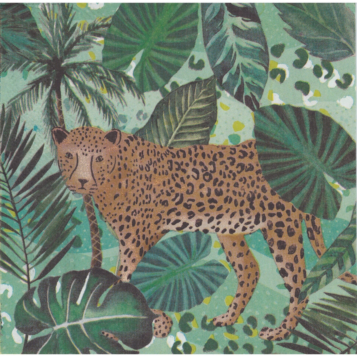 Artwrap Napkin/Serviette - Jungle Cat