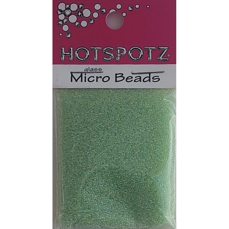 Hotspotz Tiny Micro Beads - Light Green - 20gms