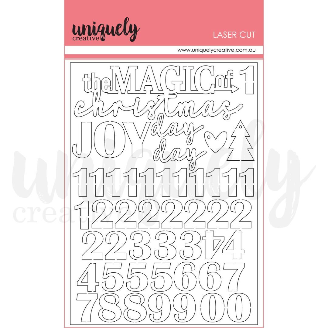 Uniquely Creative Laser Cut - Holiday Spirit