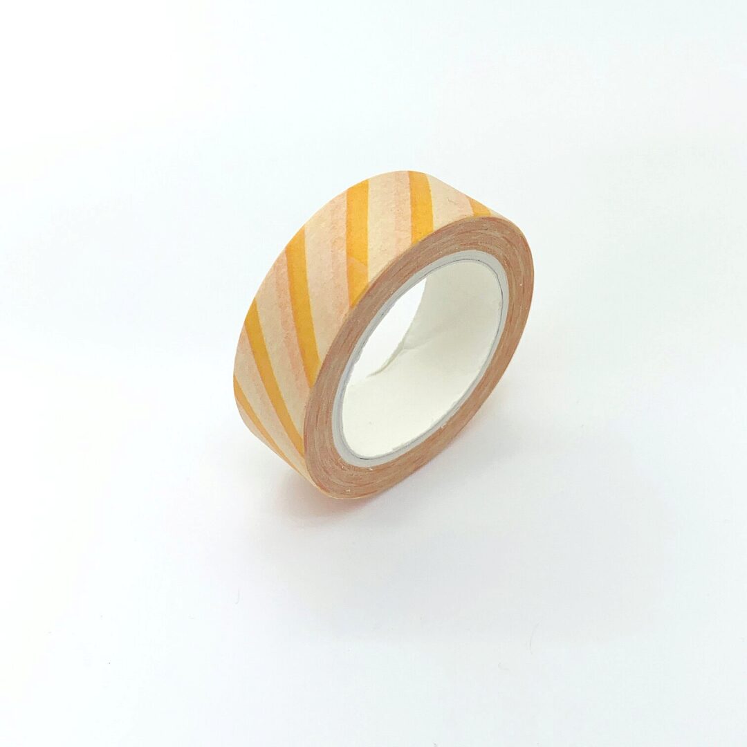Uniquely Creative Washi Tape - Yellow Stripe 10m