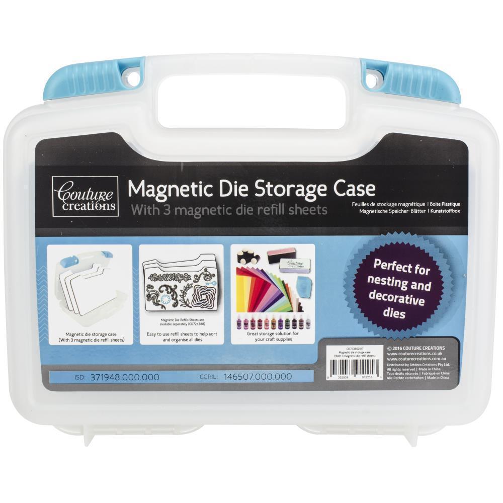 Couture Creations Magnetic Die Storage Case & 3 Magnetic Sheets