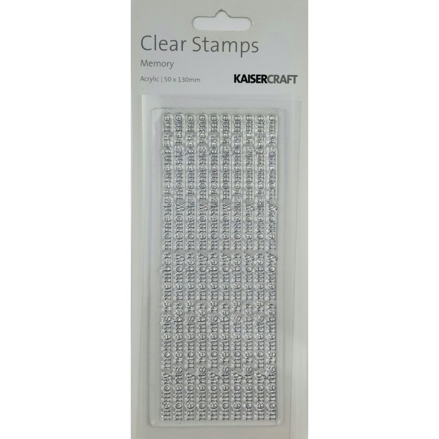 Kaisercraft Clear Stamp - Memory
