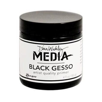 Dina Wakley MEDIA - Black Gesso