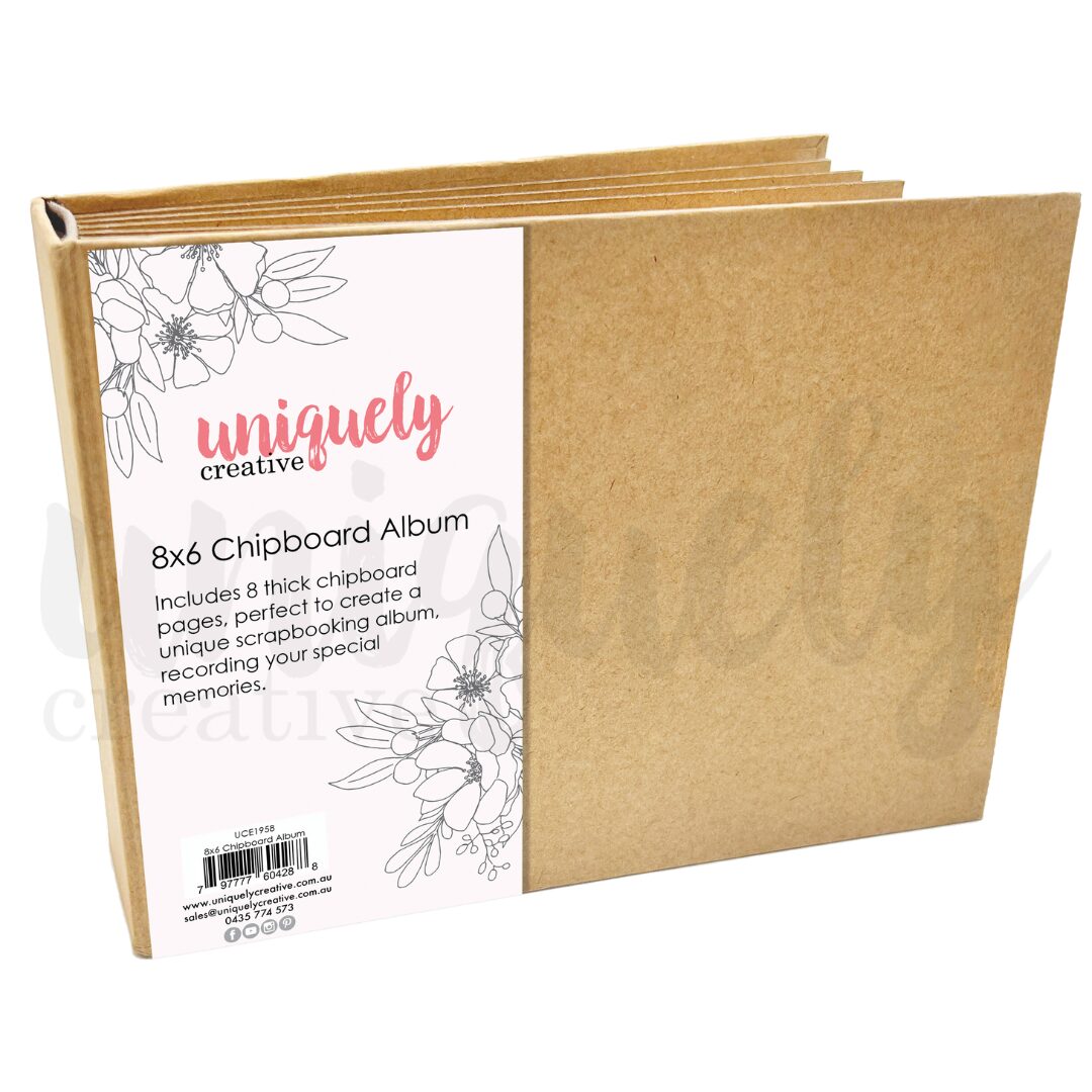 Uniquely Creative 8x6" Chipboard Album
