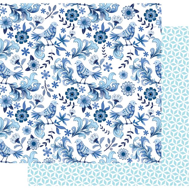 Uniquely Creative Something Blue - Blue Bayou Paper