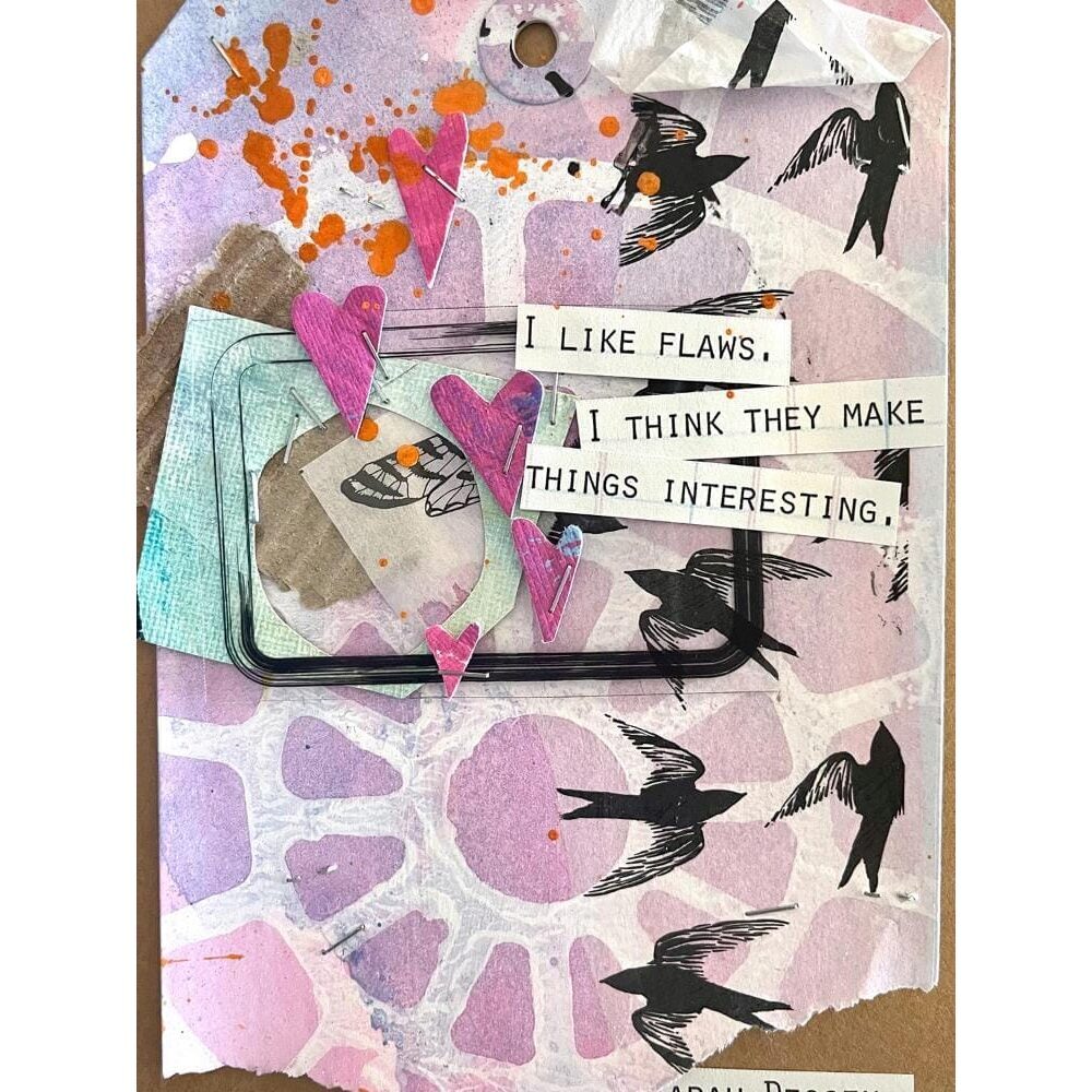 Dina Wakley MEDIA Stencil - Cover
