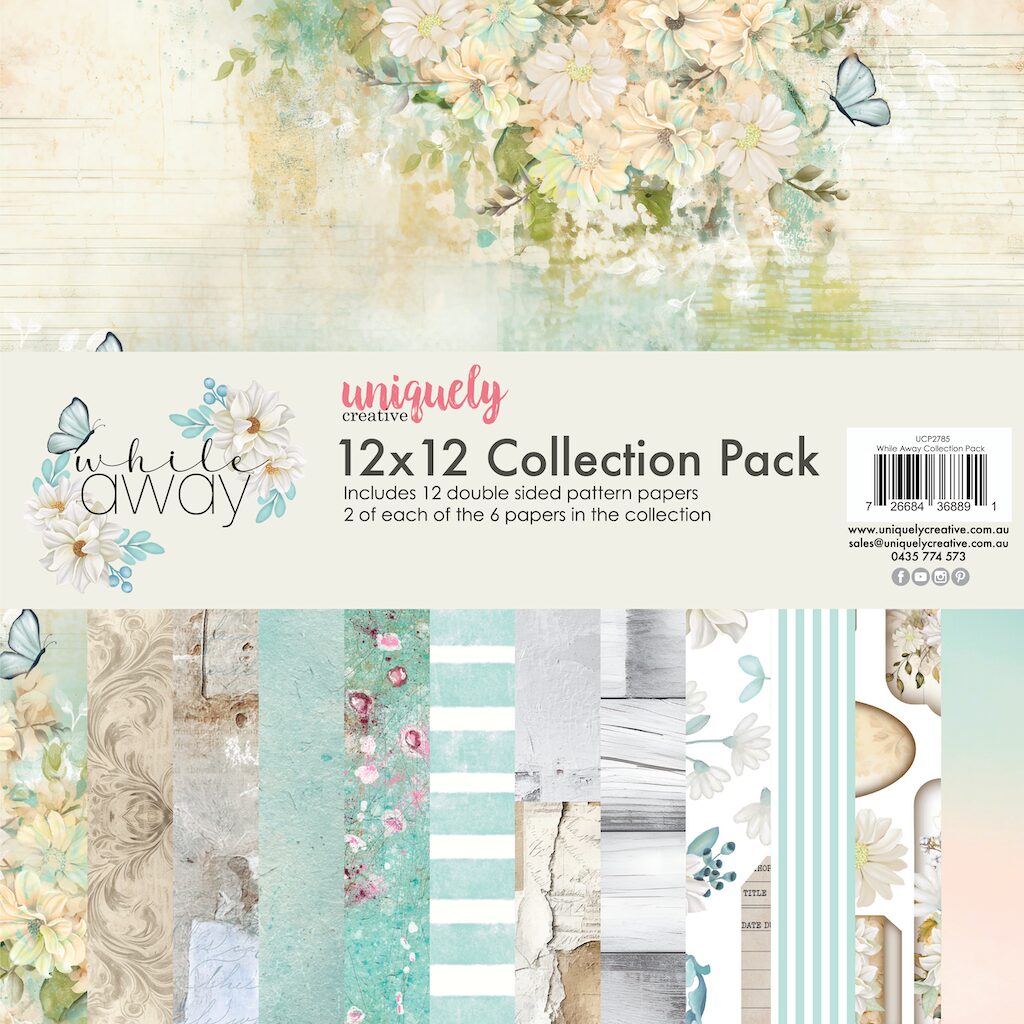 Uniquely Creative While Away - 12x12" Collection Pack (12 papers)