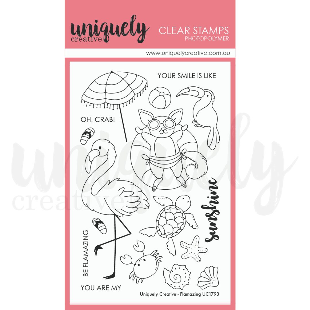 Uniquely Creative Stamp & Die Set Bundle - Flamazing