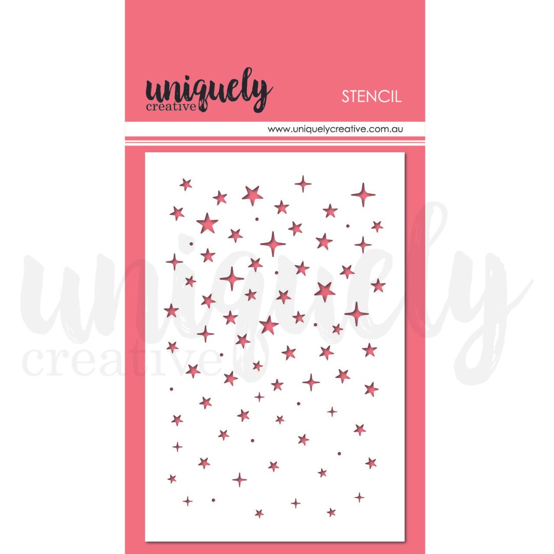 Uniquely Creative Stencil - Twinkly Stars