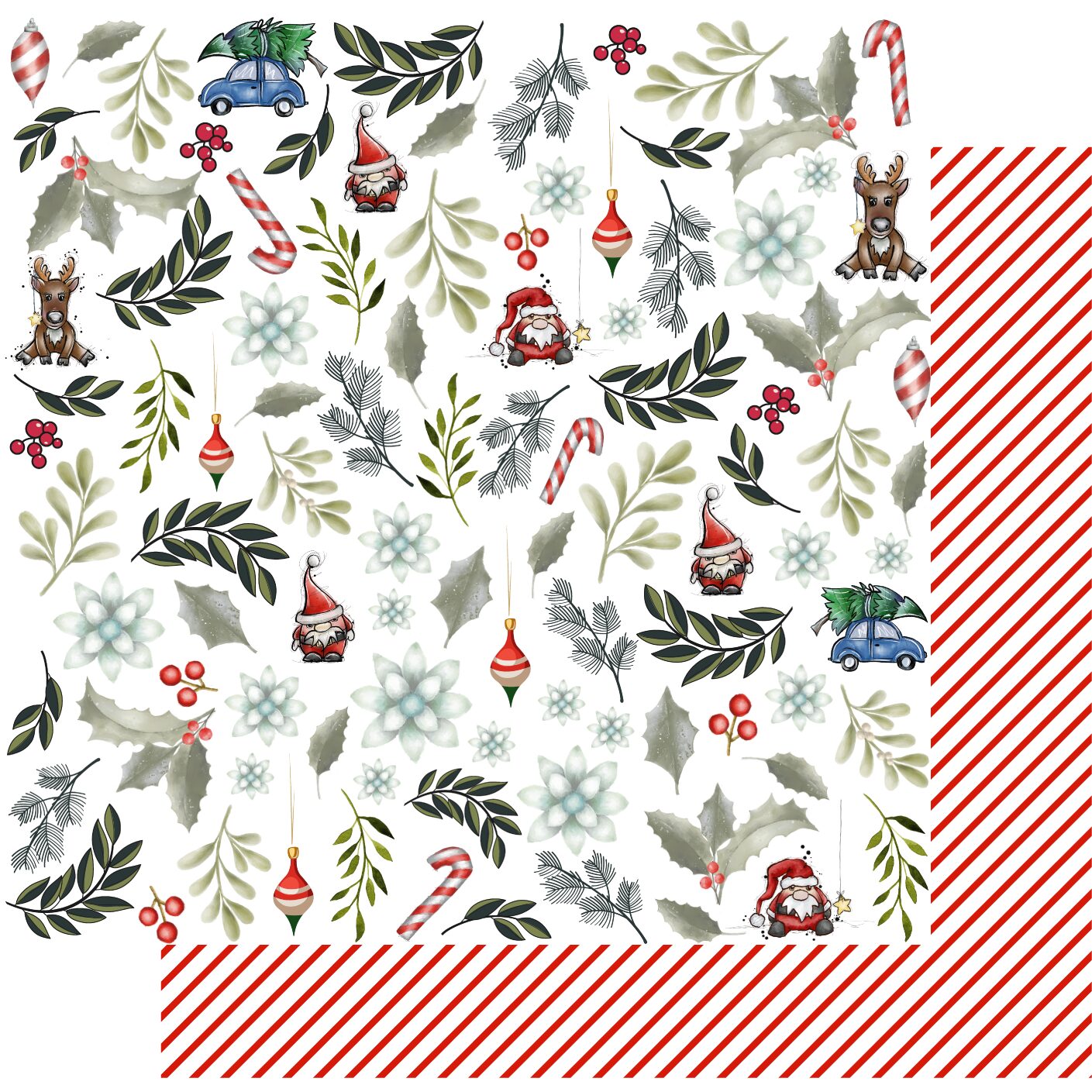 Uniquely Creative Days of December - Deck the Halls Paper