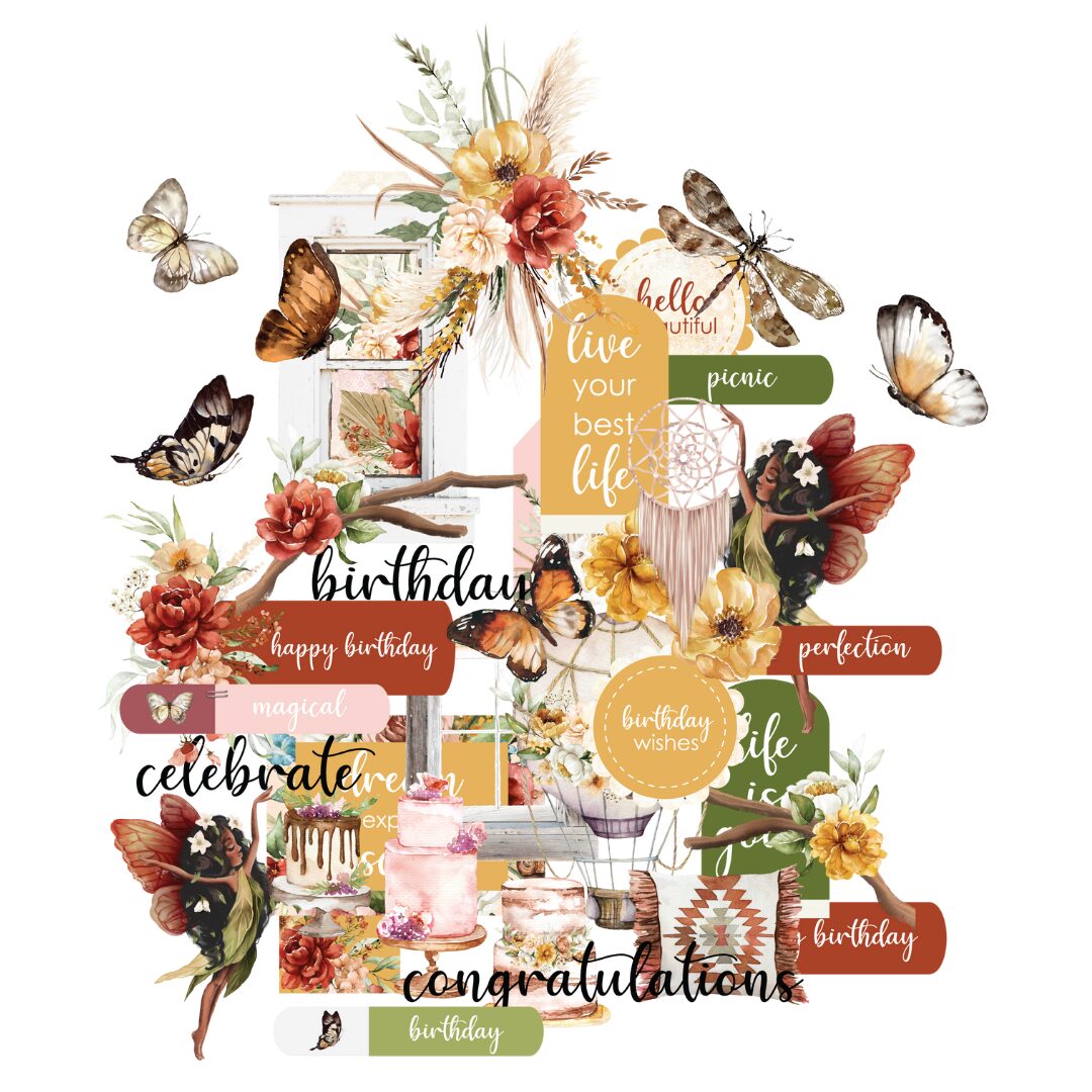 Uniquely Creative - Creative Cuts - Boho Picnic