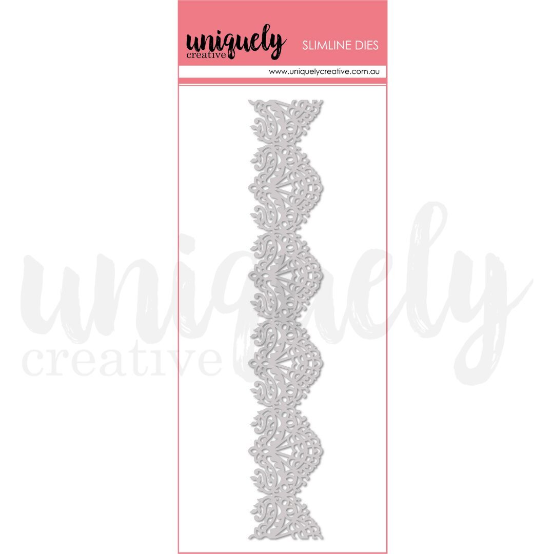 Uniquely Creative Slimline Die - Ornate Lace
