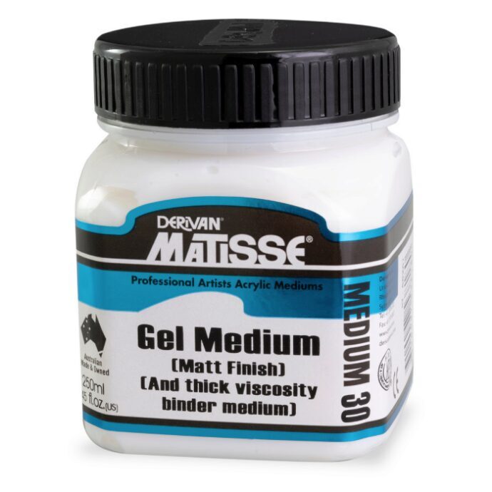 Derivan Matisse Gel Medium (Matt Finish) - Medium 30