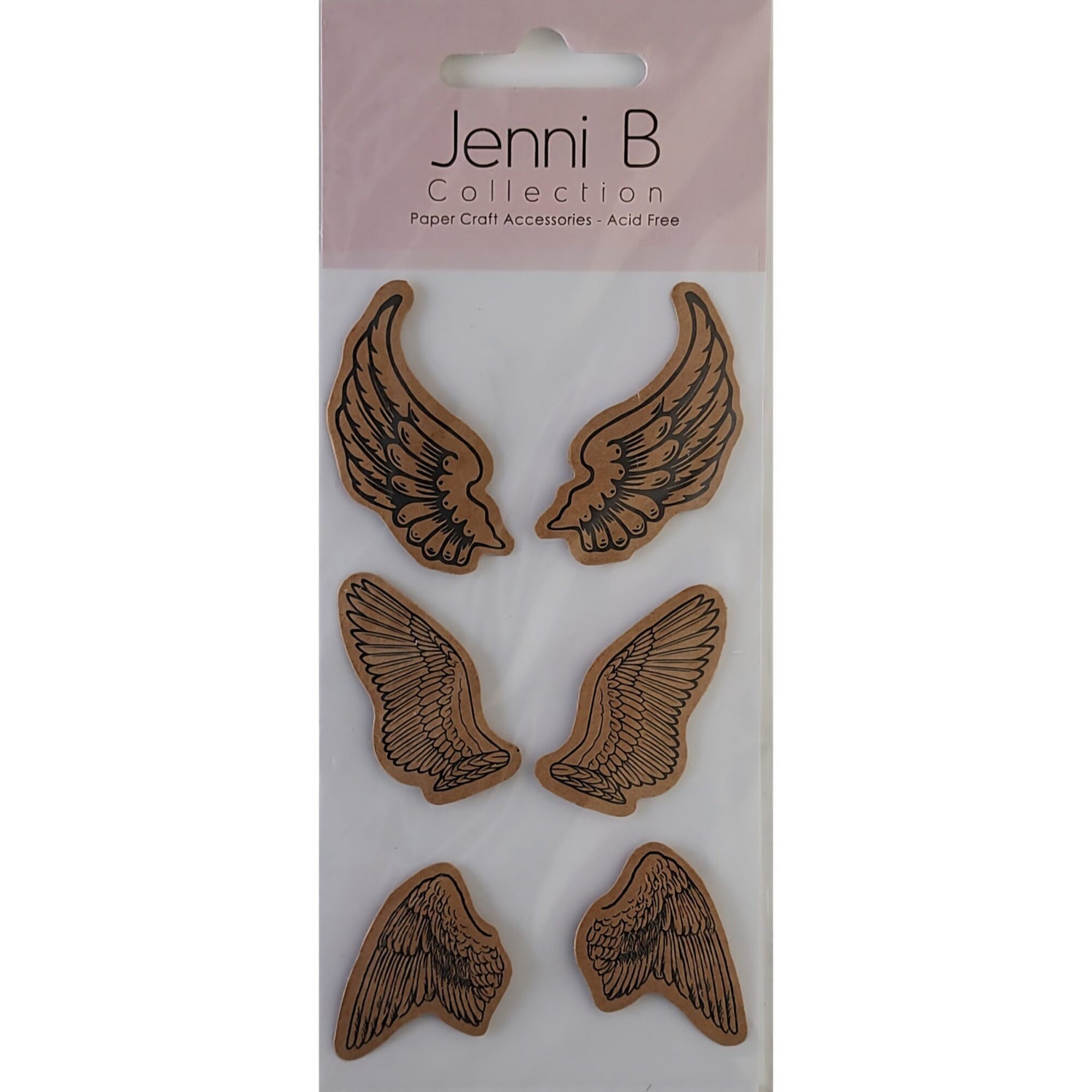 Jenni B Dimensional Stickers - Wings
