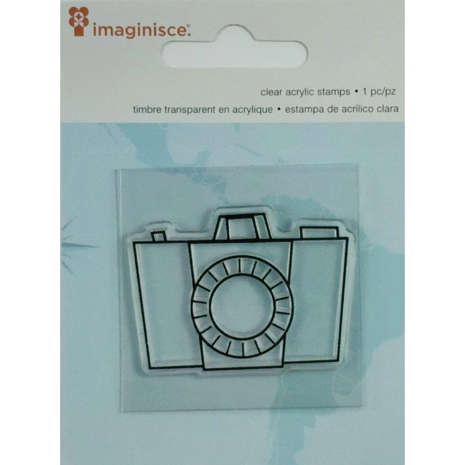 Imaginisce Acrylic Mini Stamp - Camera