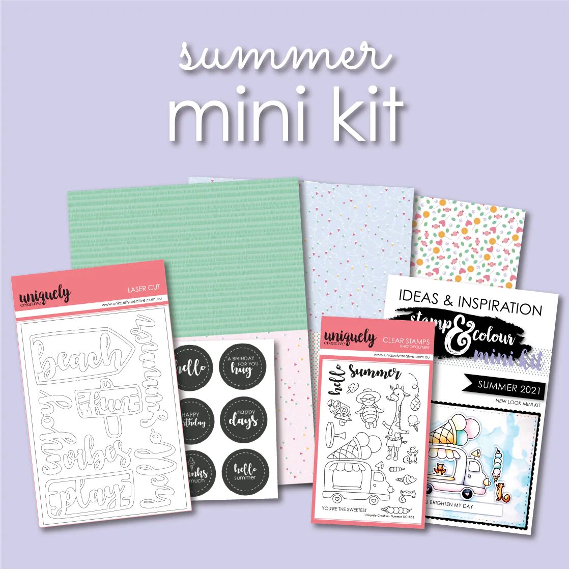 Uniquely Creative Mini Kit - Summer