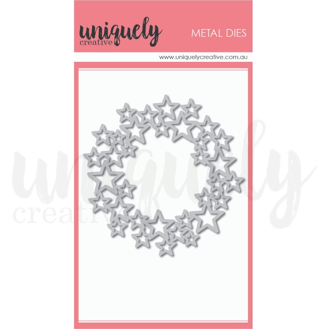 Uniquely Creative Die - Star Wreath