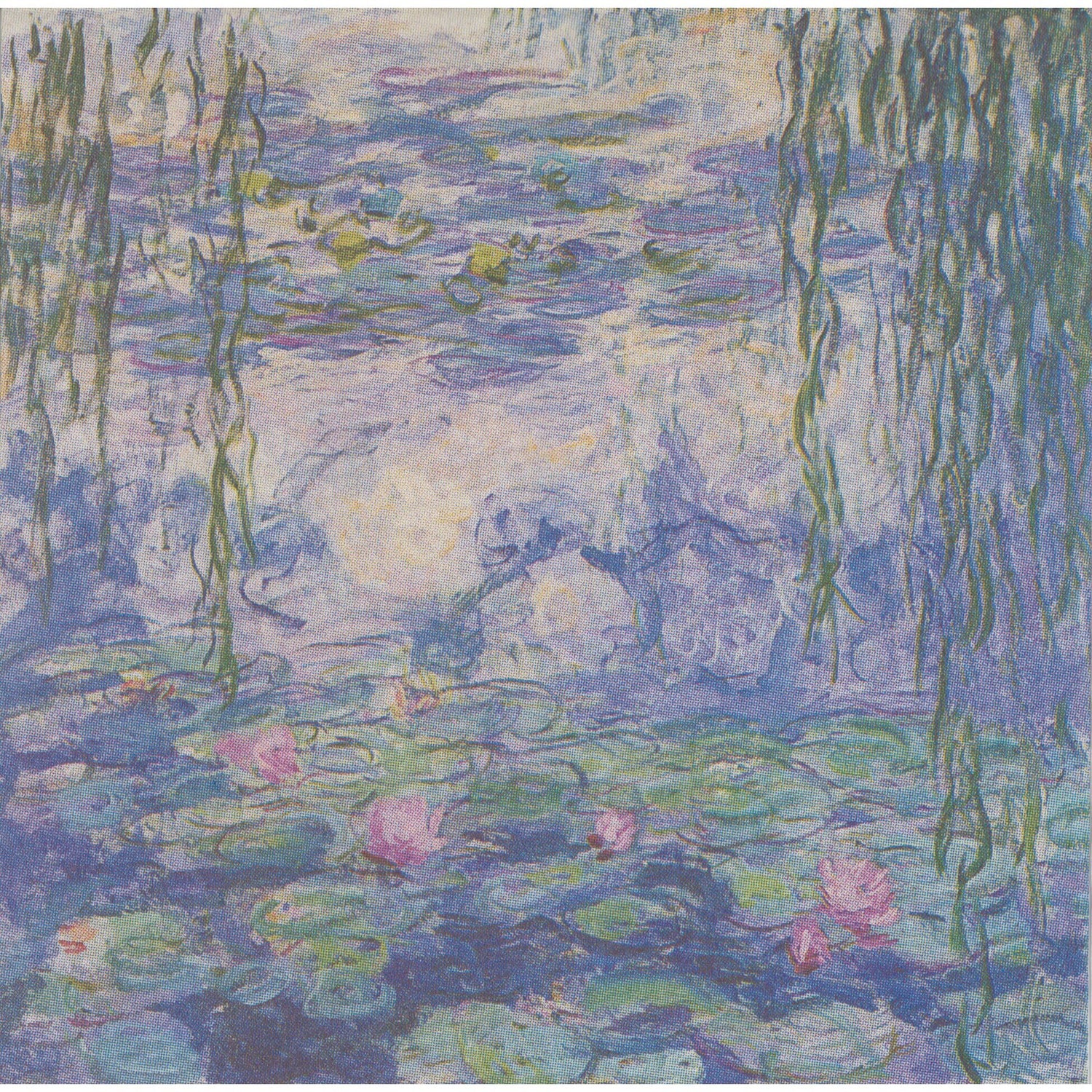 Unbranded Napkin/Serviette - Monet's Water Lillies