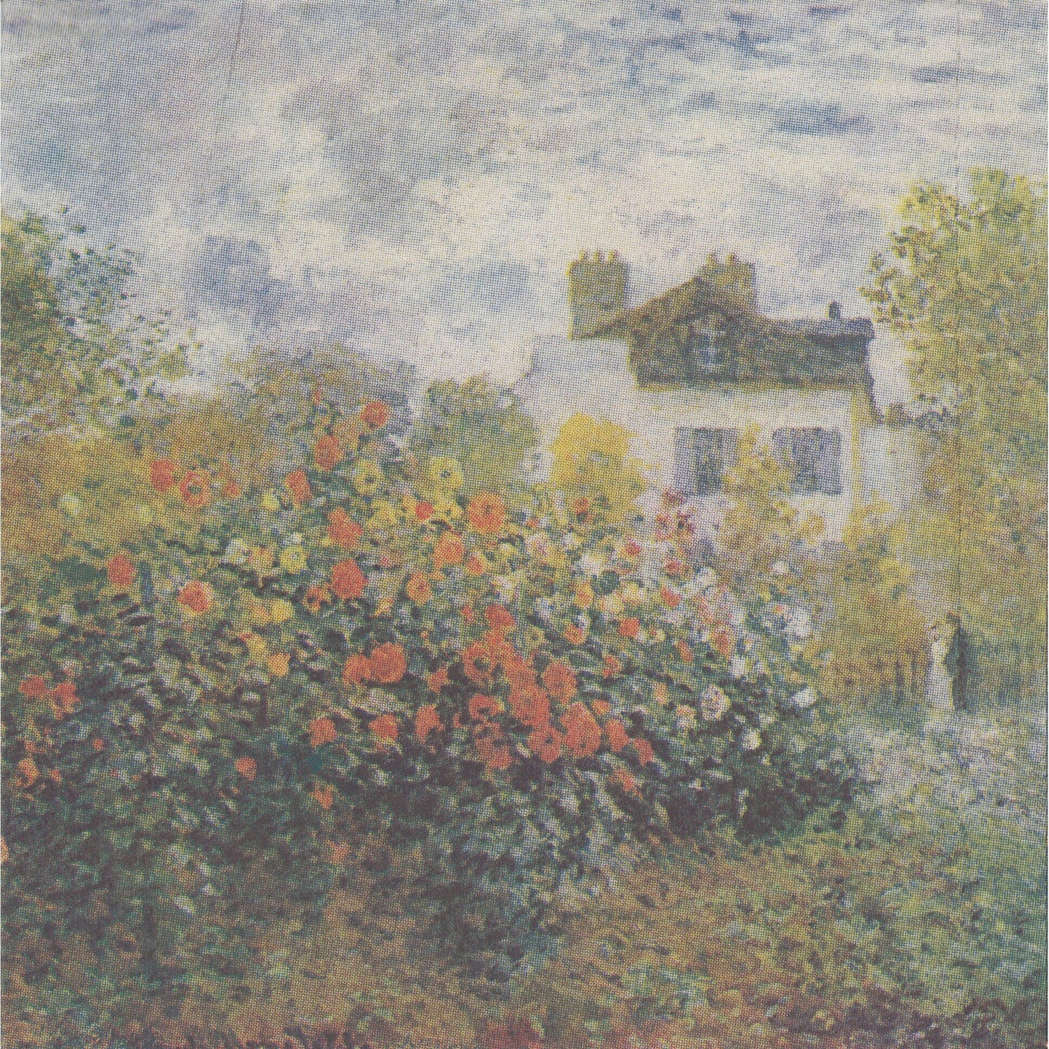 Unbranded Napkin/Serviette - Monet's Garden