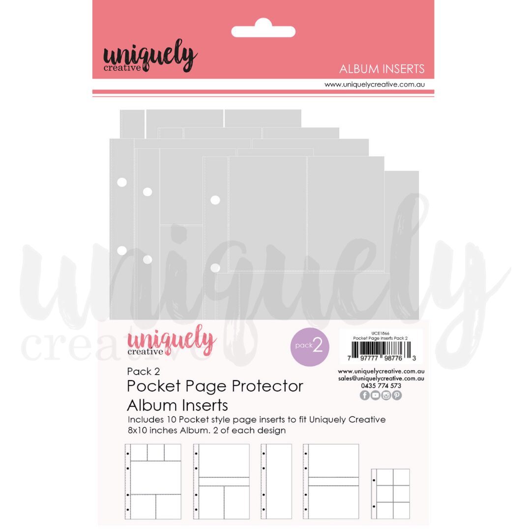 Uniquely Creative Pocket Page Inserts - Pack 2