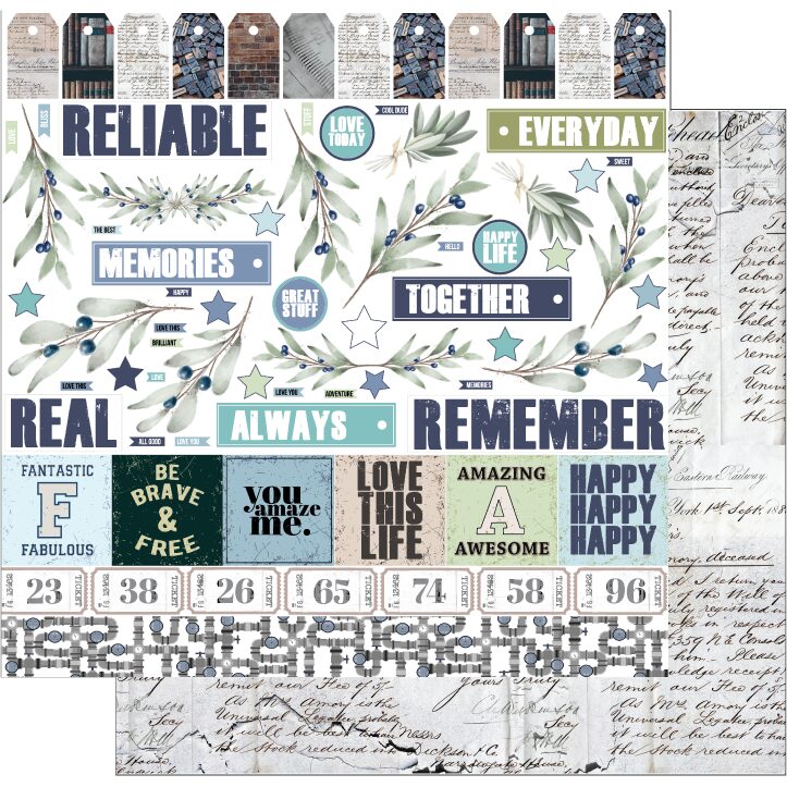 Uniquely Creative Country Roads - Everyday Memories Paper