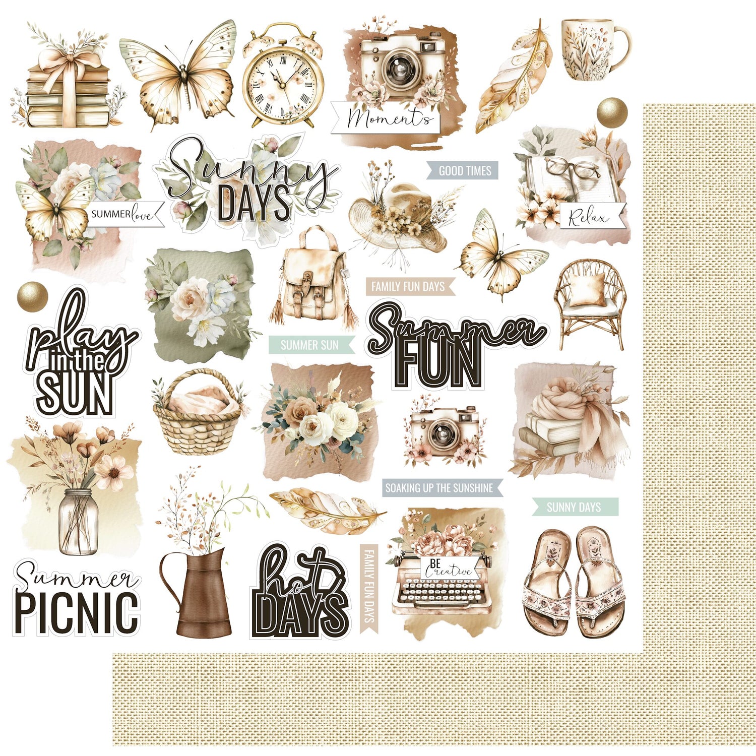 Uniquely Creative Bohemian Escape - Soak up the Sun Paper
