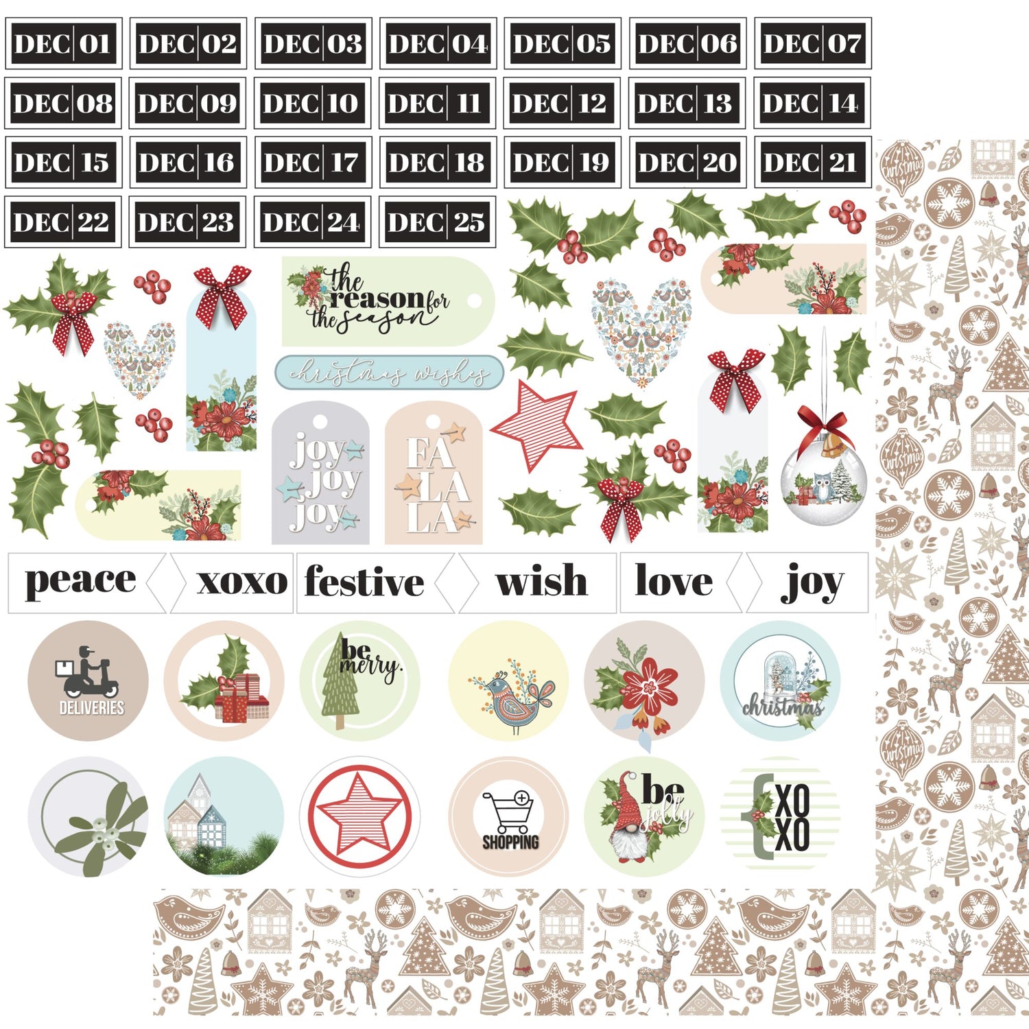 Uniquely Creative A December to Remember - To You, From Me Paper