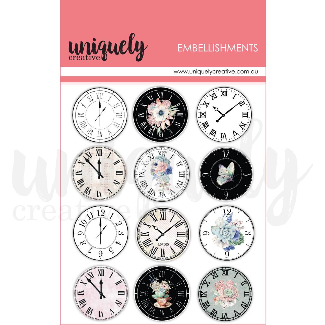 Uniquely Creative Wooden Embellishments - Wooden Clocks