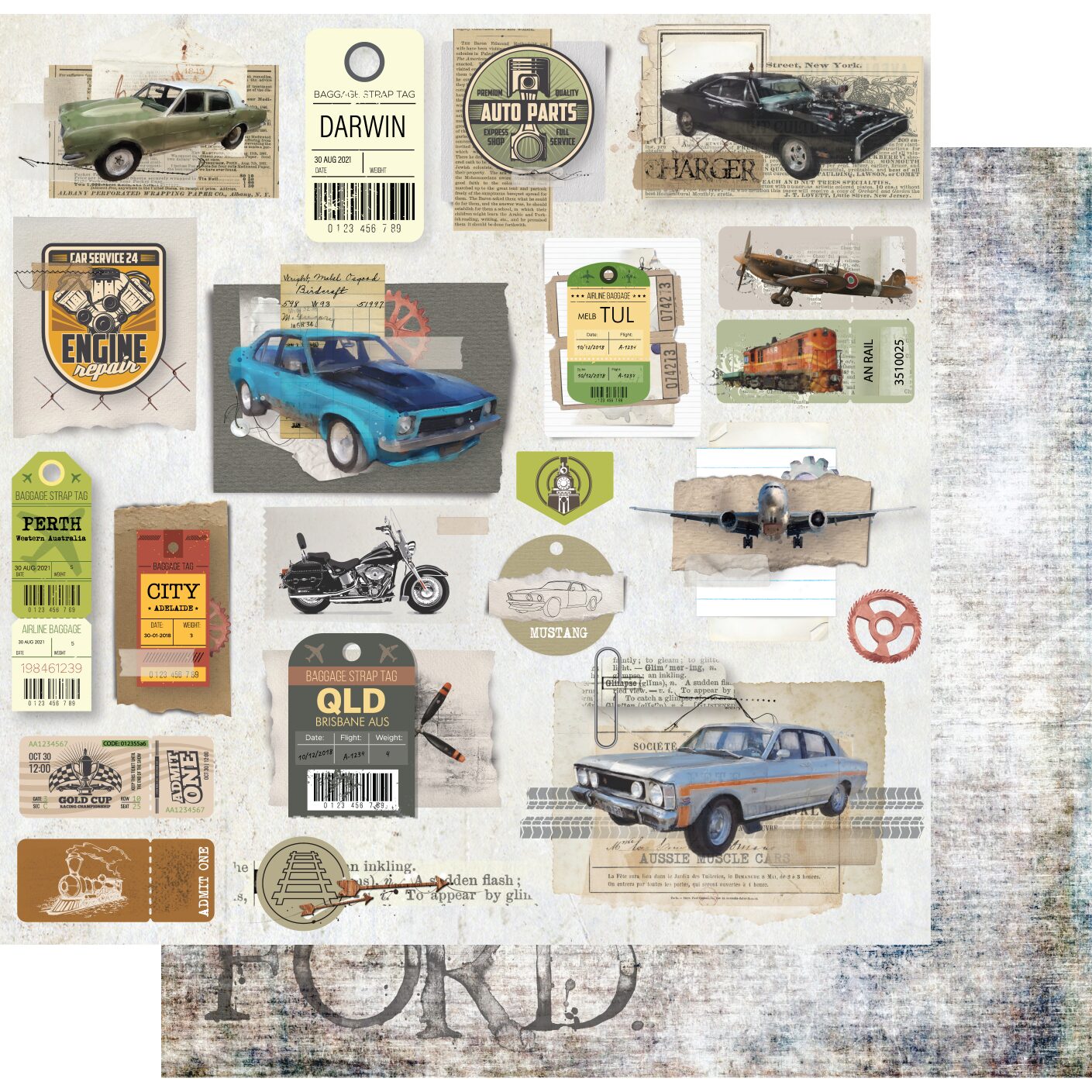 Uniquely Creative Drive & Fly - Speed Paper