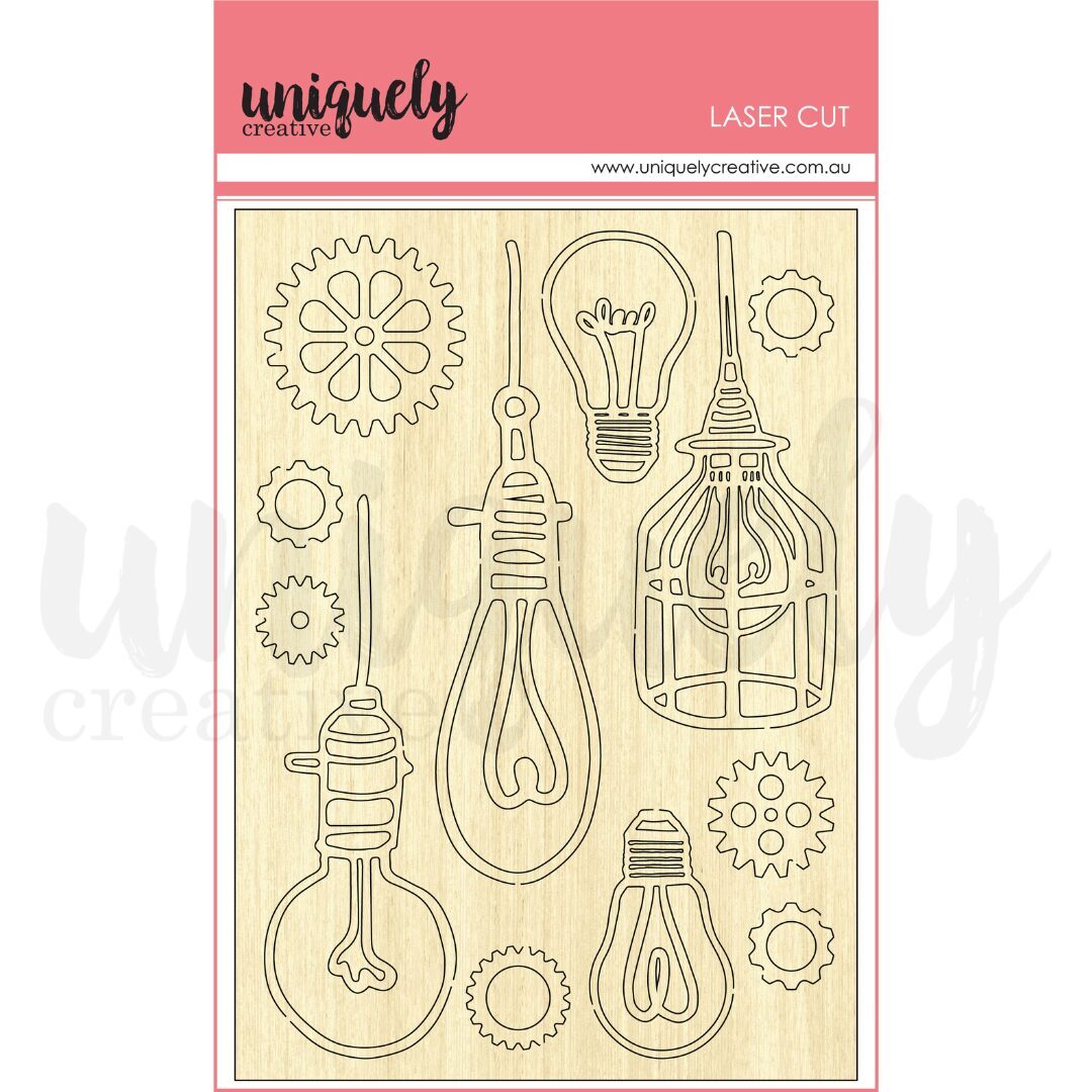 Uniquely Creative Laser Cut - Steampunk Graffiti