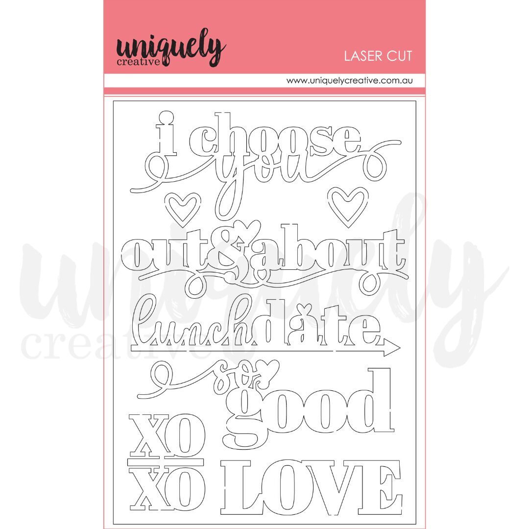 Uniquely Creative Laser Cut - Juniper & Sage