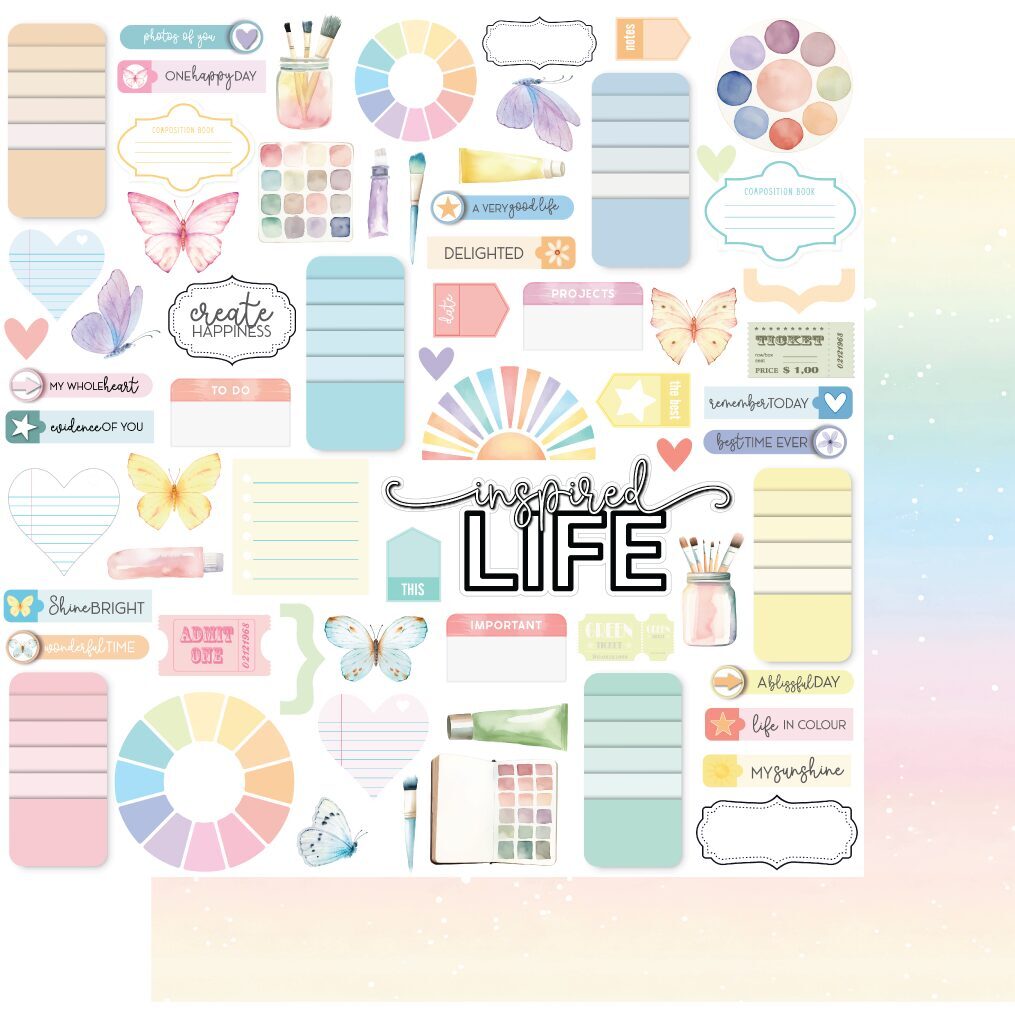 Uniquely Creative Colour Crush - Radiant Life Paper