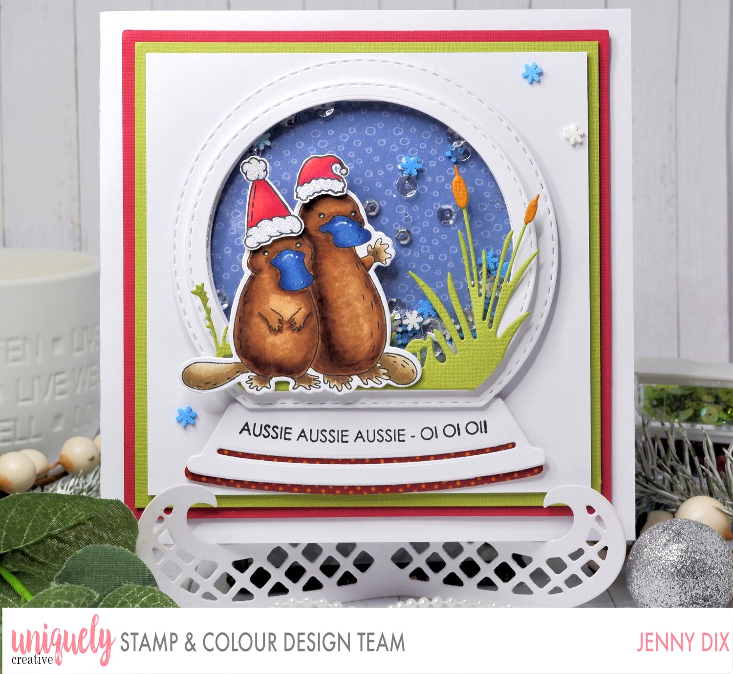 Uniquely Creative Stamp Set - My Platypus
