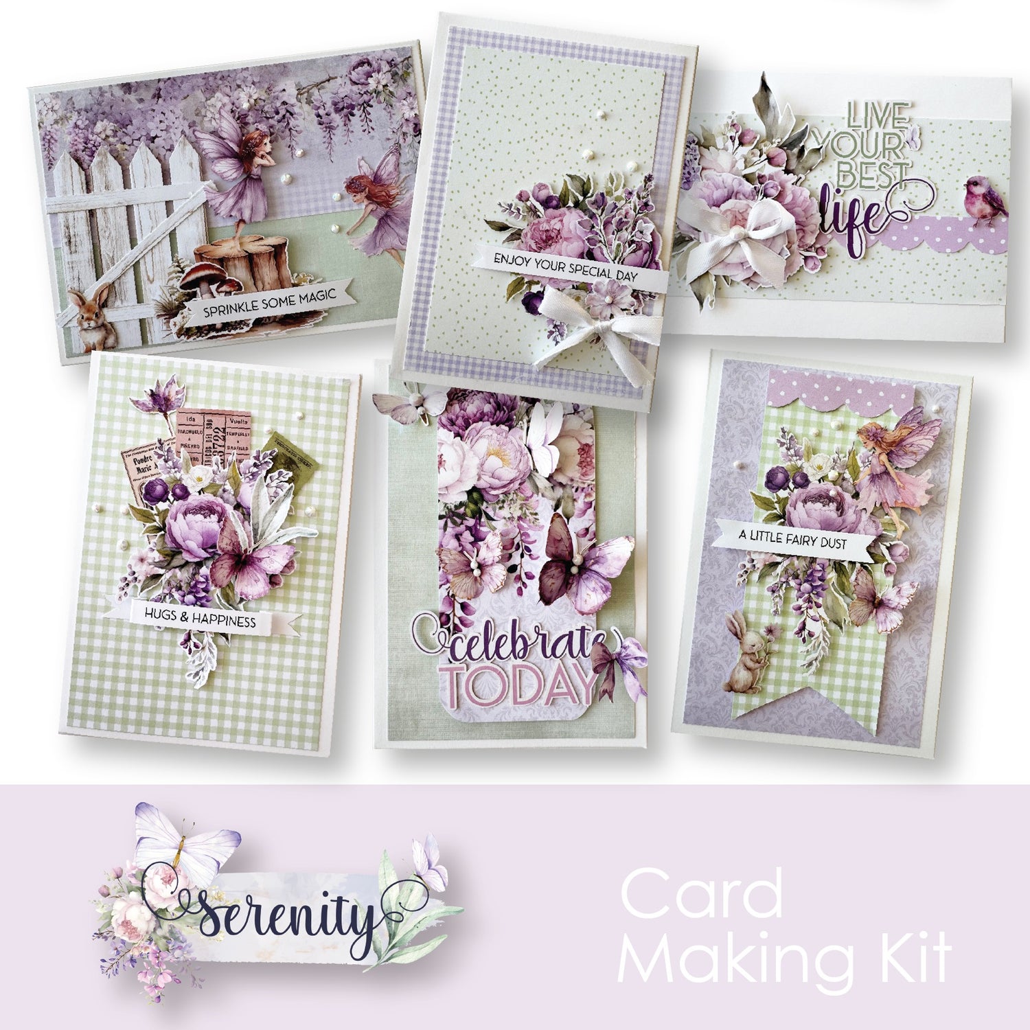 Uniquely Creative Cardmaking Kit - Serenity