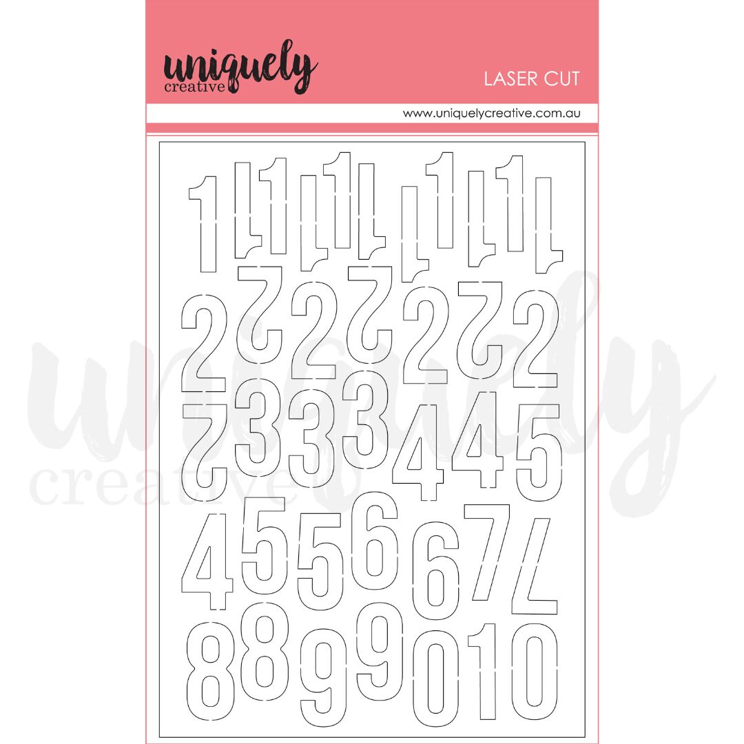 Uniquely Creative Laser Cut - Christmas Countdown
