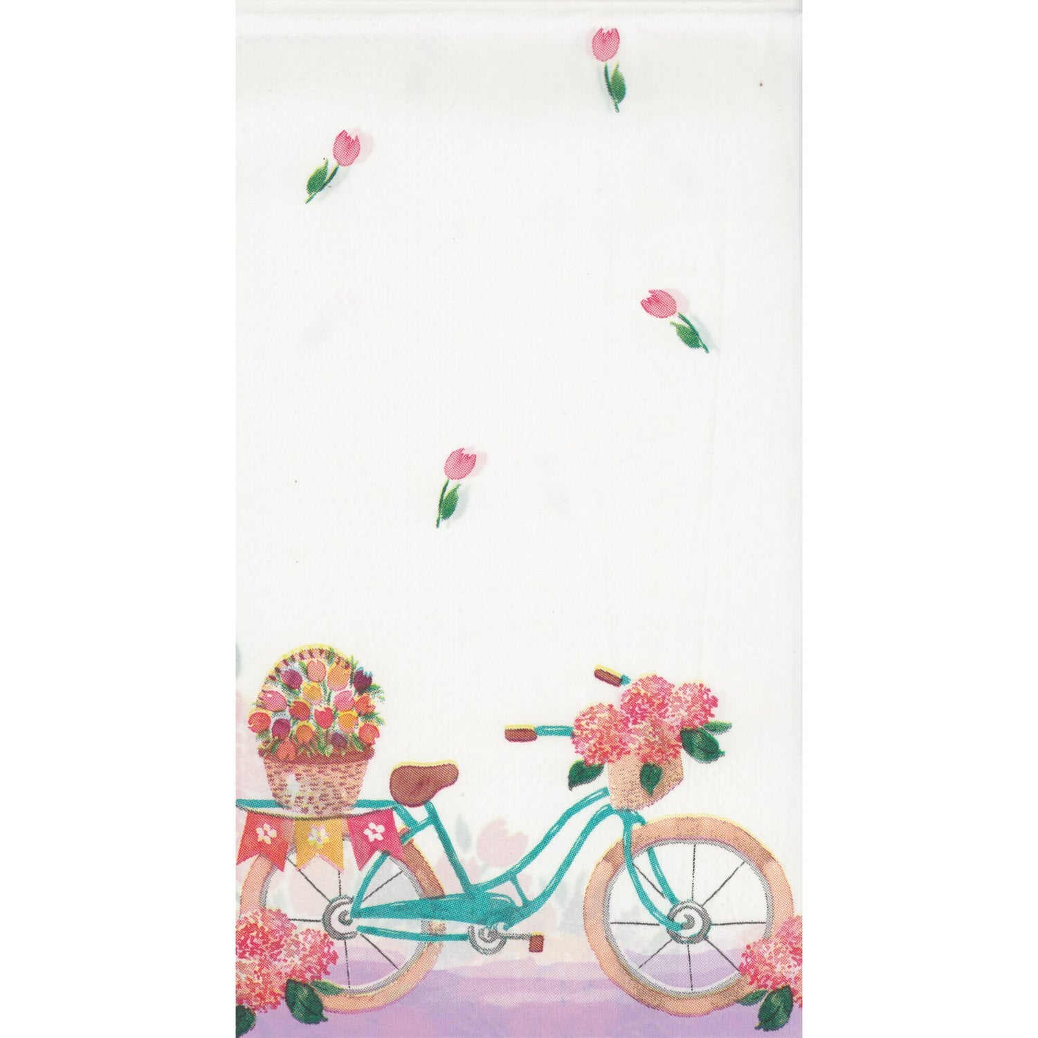 Queenwest Trading Co Napkin/Serviette - Vintage Bicycle
