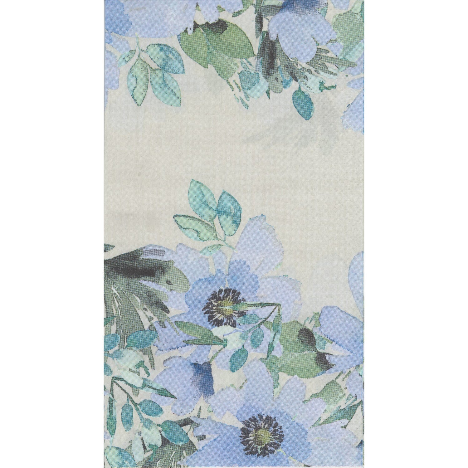 Bella Lux Napkin/Serviette - Lilac Watercolour Anemones