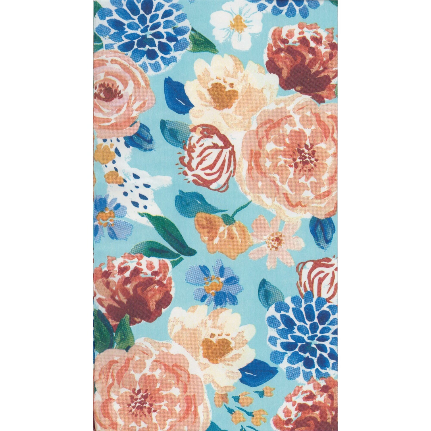 Clementine Paper Ink Napkin/Serviette - Bold Blooms