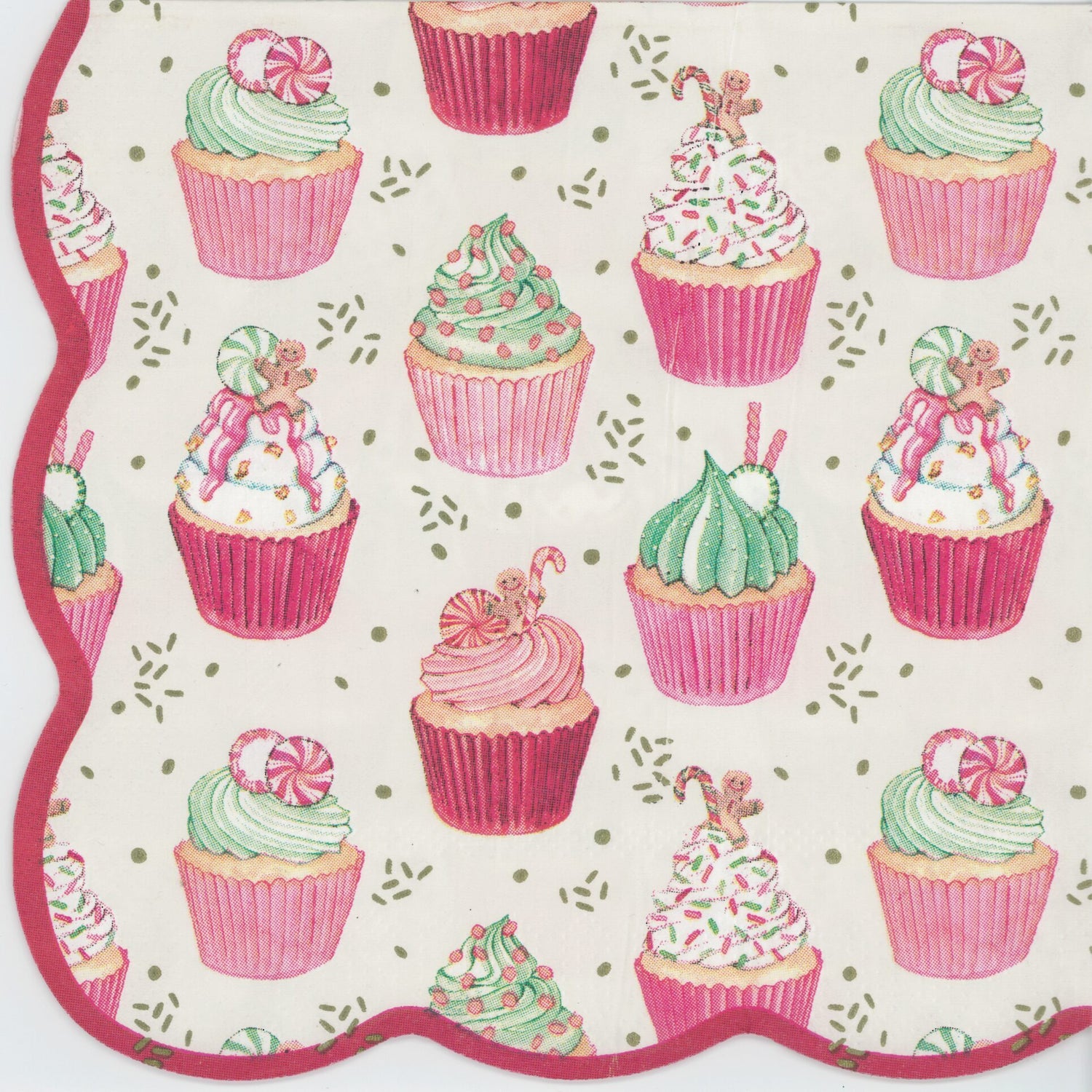 Cupcakes & Cashmere at Home Napkin/Serviette - Cupcakes